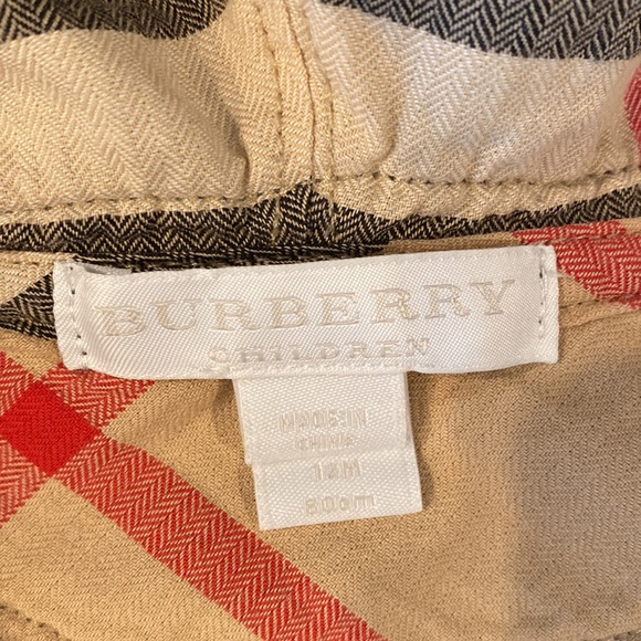 🔥BURBERRY Toddler Hoodie 12M - Picture 2 of 7